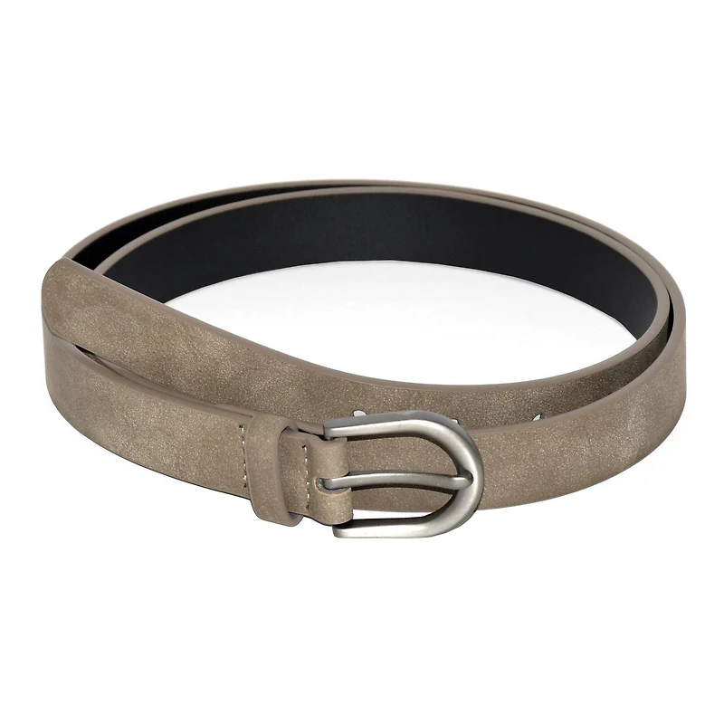 CEINTURE NICCI FINITION SUEDE AVEC BOUCLE RONDE