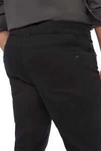 Jeaniologie ™ Jogger classique à 5 poches pour hommes - Noir 28 - 38