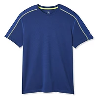 Athletic Works Men's Stripe Short Sleeve Tee