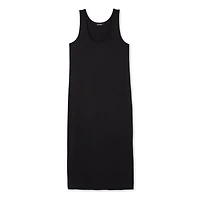Robe drapée mi-longue George pour femmes