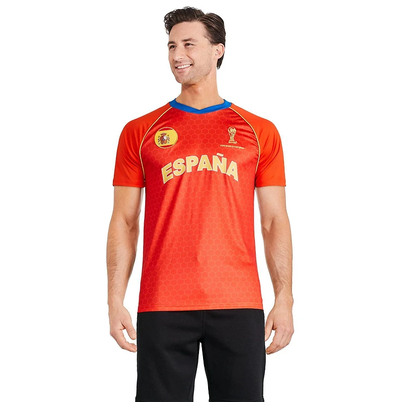 FIFA Men's Spain Jersey, Sizes S-2XL