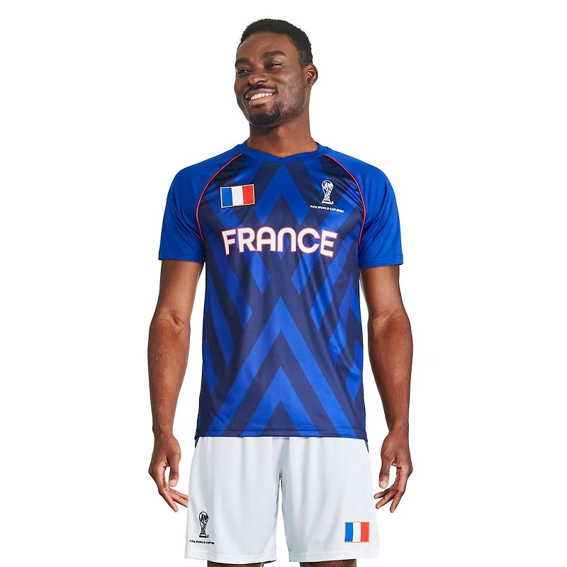 Maillot France FIFA pour hommes Tailles P-2XL