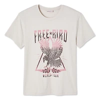 Free Bird Women's Boyfriend Tee, Sizes XS-XL