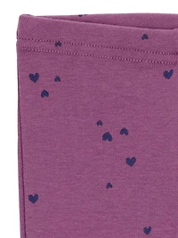 Carter's Child of Mine Ensemble body et pantalon pour bébé fille Purple Heart Tailles Nouveau-né - 24 mois