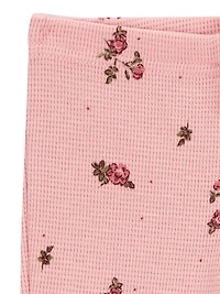 Carter's Child of Mine Ensemble body et pantalon pour bébé fille à motif floral rose Tailles Nouveau-né - 24 mois