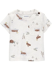 Carter's Child of Mine Ensemble 3 pièces pour bébé garçon - Canard vert et tortue
