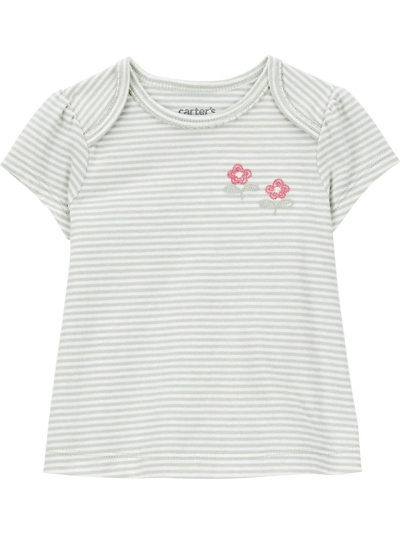 Carter's Child of Mine Ensemble 3 pièces pour bébé fille - Cerf vert Tailles Nouveau-né 24 mois