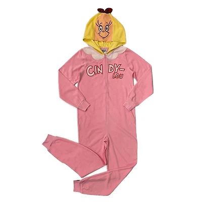 Dr Seuss Pyjama une pièce à manche longue et capuchon pour filles