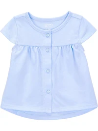 Carter's Child of Mine Ensemble 3 pièces pour bébé fille - Bleu fleuri
