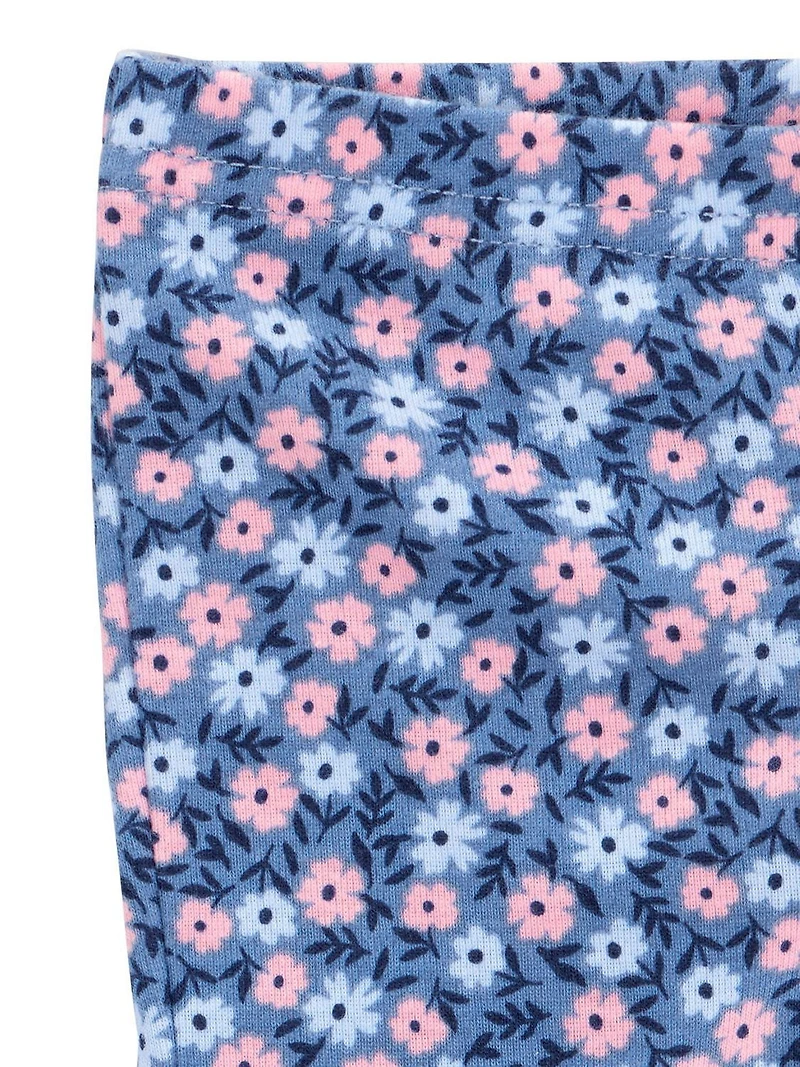 Carter's Child of Mine Ensemble 3 pièces pour bébé fille - Bleu fleuri