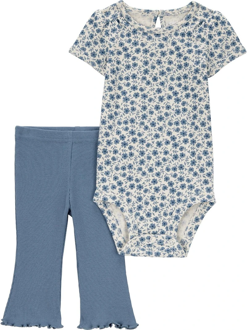 Carter's Child of Mine Ensemble body et pantalon pour bébé fille Purple Heart Tailles Nouveau-n