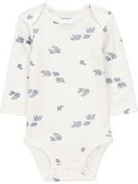 Ensemble 2 pièces pour bébé garçon Carter's Child of Mine - Ours gris Tailles Nouveau-né 24 mois