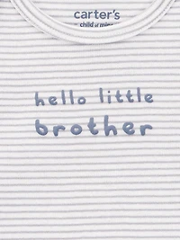 Carter's Child of Mine Baby Boys' 2 Piece Set - Grey Bear, Sizes Newborn 24 Months