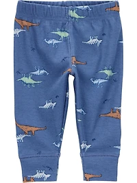 Carter's Child of Mine Baby Boys' 3 Piece Set Blue Dino, Sizes Newborn - 24 Months