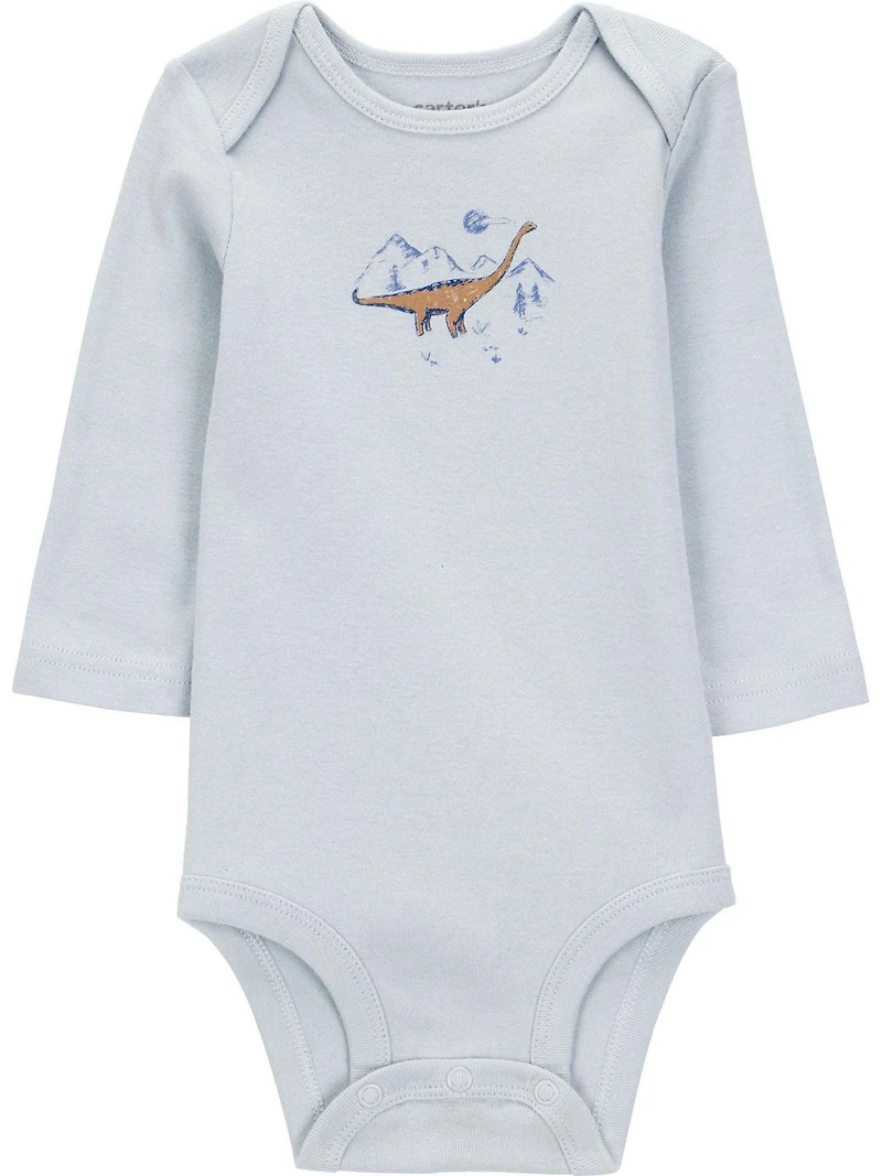 Carter's Child of Mine Baby Boys' 3 Piece Set Blue Dino, Sizes Newborn - 24 Months