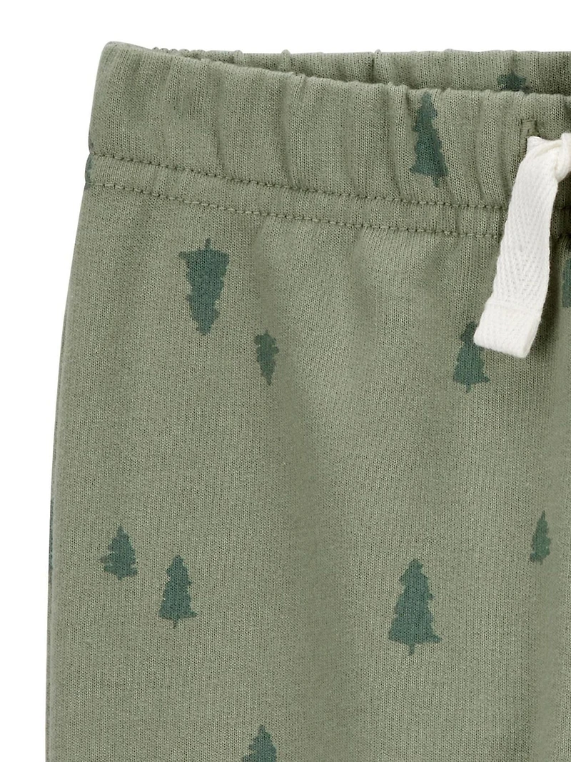 Carter's Child of Mine Baby Boys' Bodysuit Pant Set Green Tree, Sizes Newborn - 24 Months