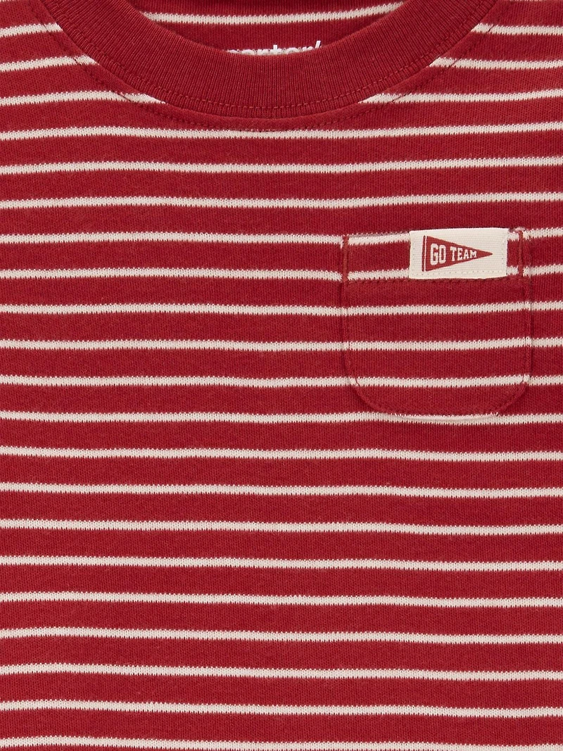 Carter's Child of Mine Ensemble body et pantalon pour bébé garçon à rayures rouges