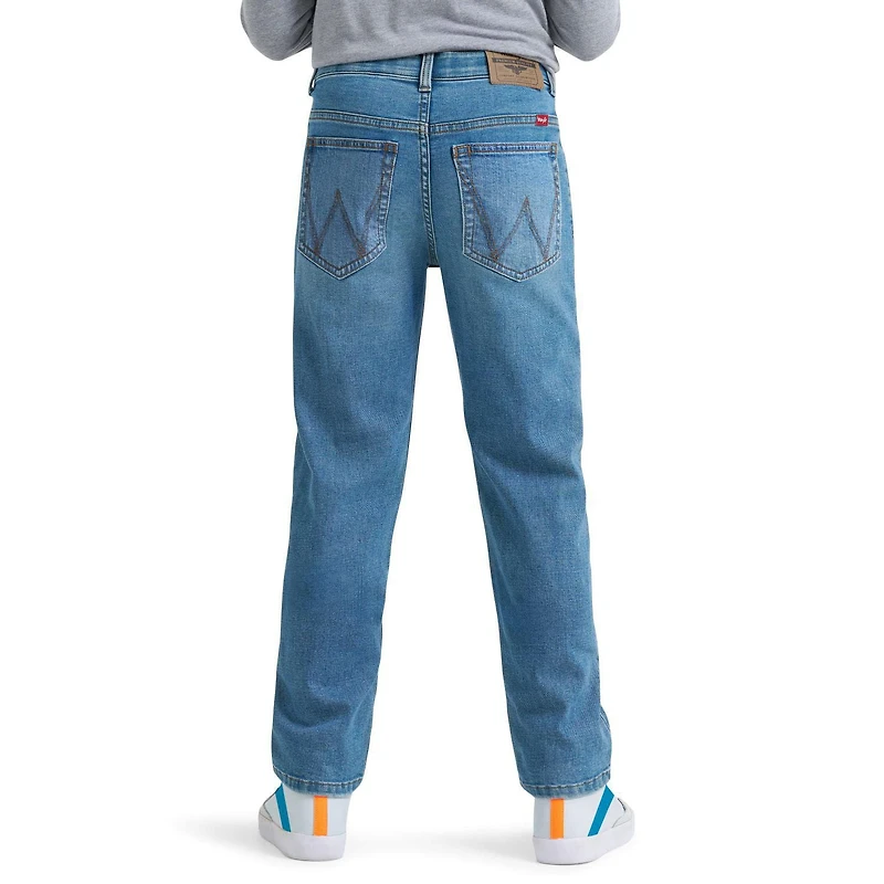 Jean en denim extensible Wrangler All Day Flex Tout au Long de la Journée