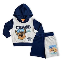 Ensemble 2 pièces à capuche et short Paw Patrol pour tout-petits garçons