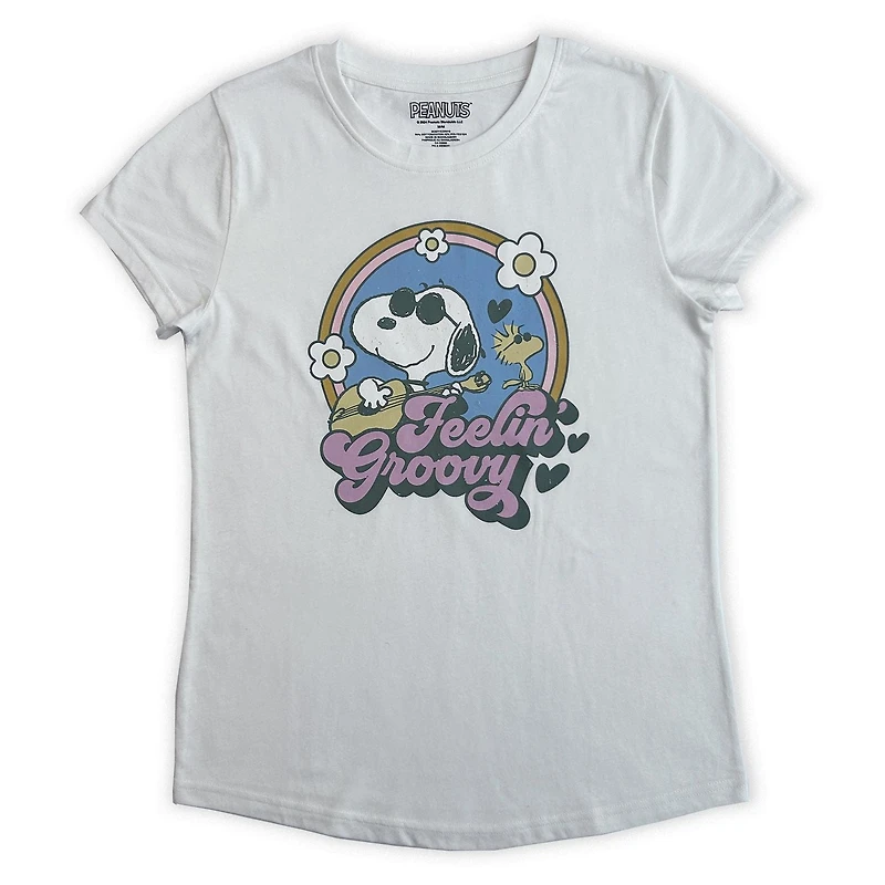 Peanuts Ladie's  short sleeve tee shirt.
