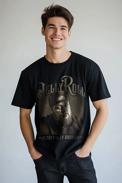 Jelly Roll Beautifully Broken Tour Tee