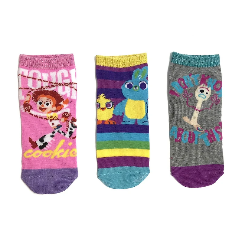 Chaussettes Toy Story pour filles, paq. de 3 paires