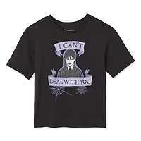 T-shirt à manches courtes Wednesday pour filles