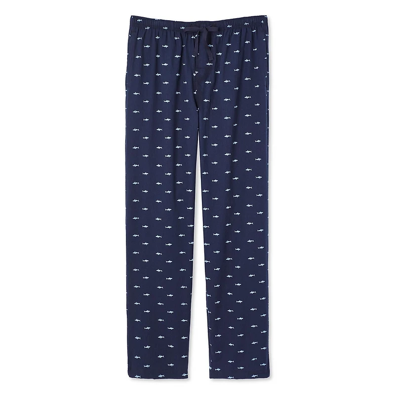 Pantalon de nuit en popeline George pour hommes Tailles P-2XL