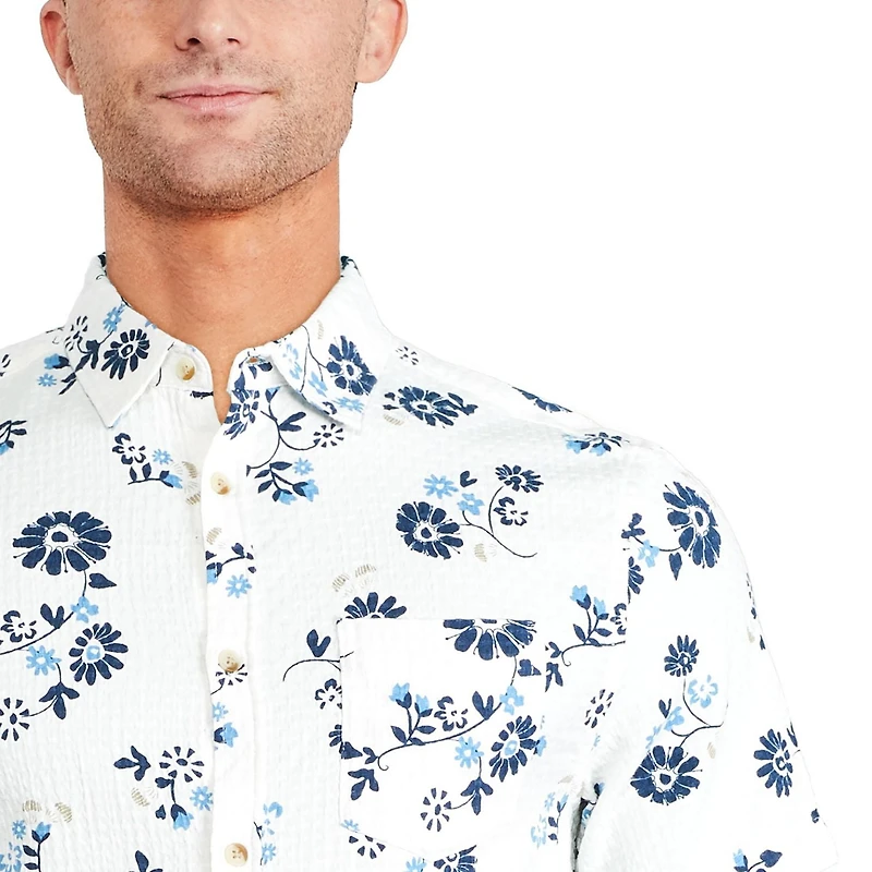 Chemise tissée George pour hommes