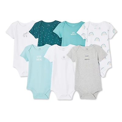George Infants' Gender Inclusive Bodysuit 7-Pack