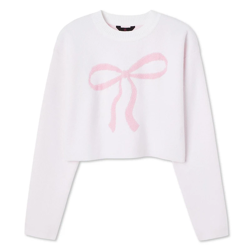 No Boundaries Women's Cropped Sweater, Sizes XS-XXL