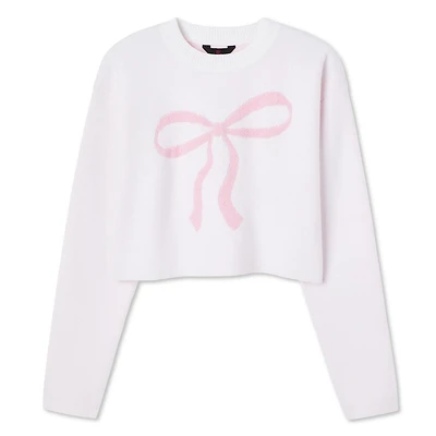 No Boundaries Women's Cropped Sweater, Sizes XS-XXL