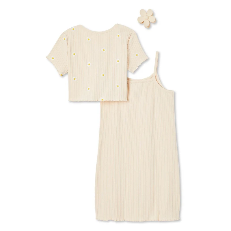 Btween Girls' Dress 3-Piece Set