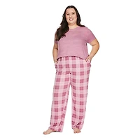 George Women's Plus Pajama 2-Piece Set