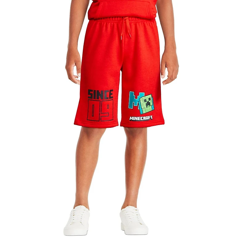 Minecraft Boys' Fleece Short