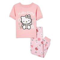 Hello Kitty Toddler Girls' Pajama 2-Piece Set