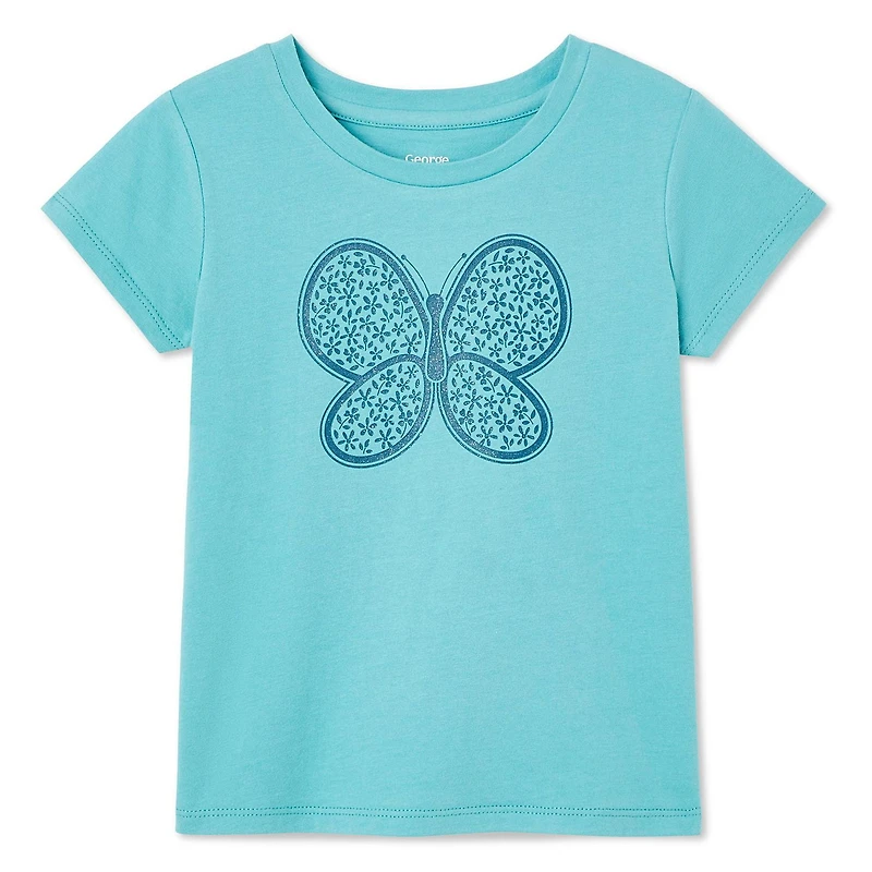 George Toddler Girls' Graphic Tee, Sizes 2T-5T
