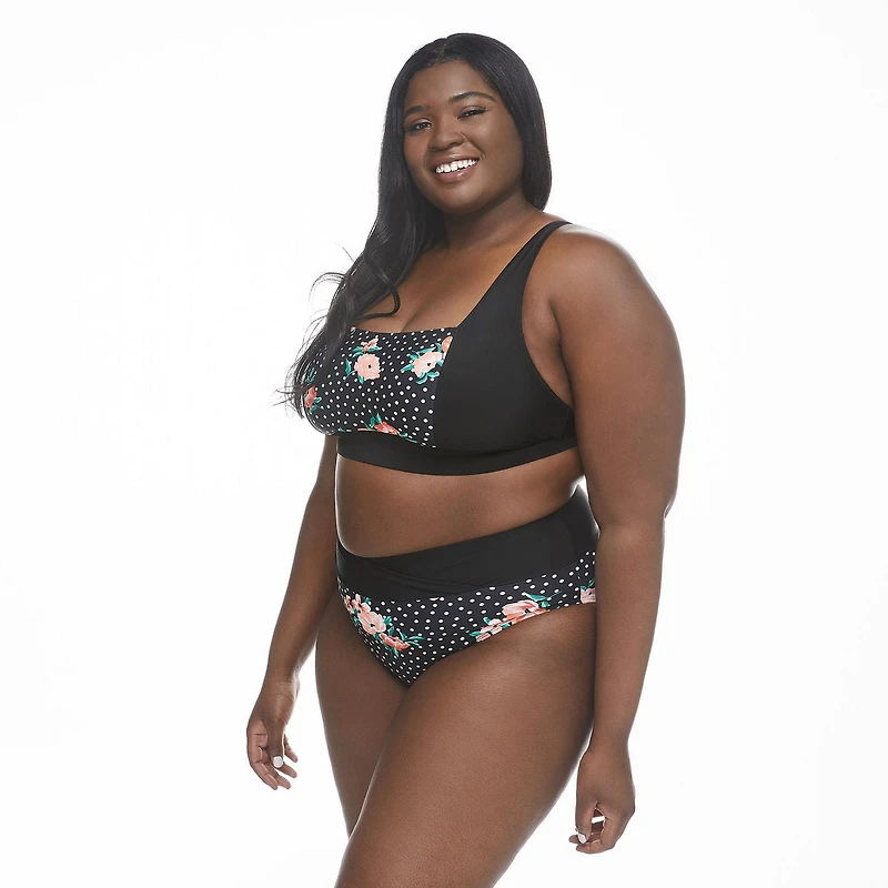 Haut de bikini avec encolure carrée George Plus pour femmes