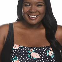 Haut de bikini avec encolure carrée George Plus pour femmes