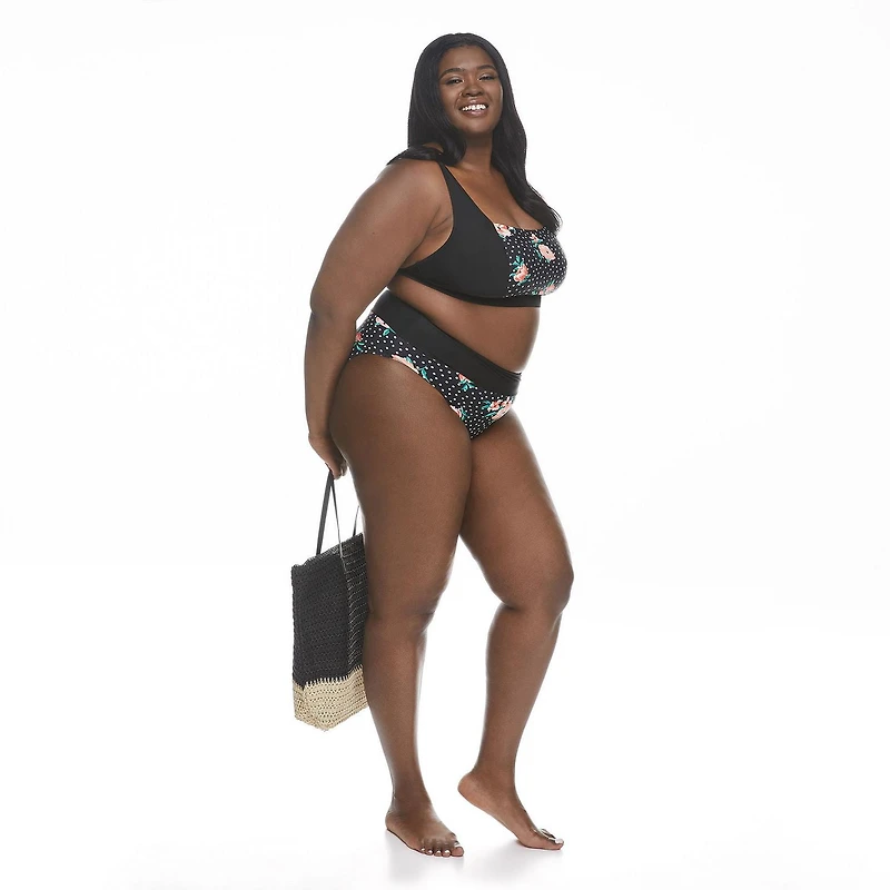 Haut de bikini avec encolure carrée George Plus pour femmes
