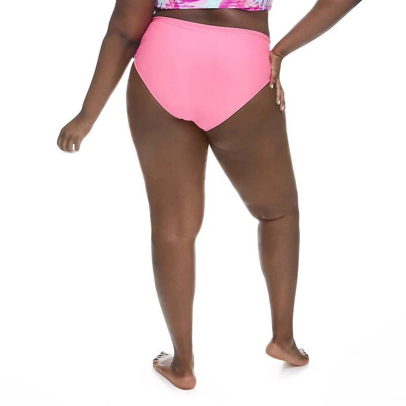 Bas de bain drapé à la taille George Plus pour femmes