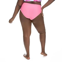 Bas de bain drapé à la taille George Plus pour femmes