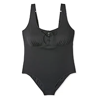 Maillot de bain 1 pièce avec dentelle George Plus pour femmes