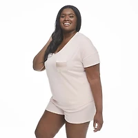 T-shirt de pyjama avec pochette George Plus pour femmes