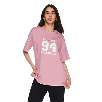 No Boundaries Women's Oversized Tee