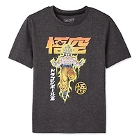 T-shirt avec imprimé Dragon Ball Z pour garçons