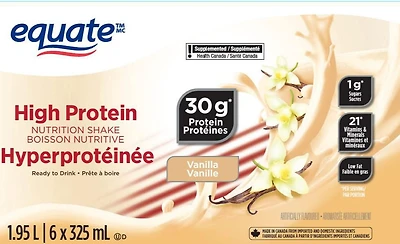 EquateTM High Protein