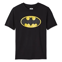 T-shirt avec imprimé Batman pour garçons Tailles TP–TG