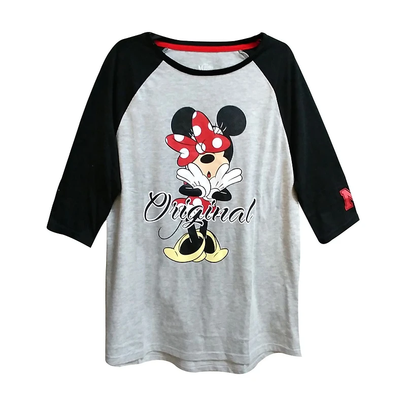 Disney Ladies' Minnie Raglan Top