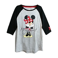 Disney Ladies' Minnie Raglan Top